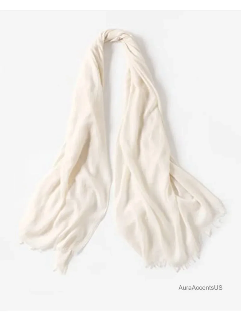 Wide Fringe Scarf Shawl Wrap 80% Polyester 20% Viscose Women Men